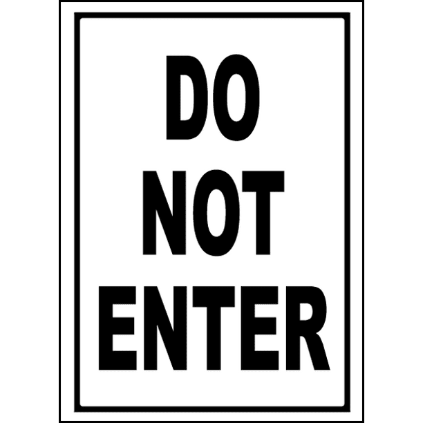 5-Pack CGSignLab Do Not Enter 27x18 Nostalgia Stripes Window Cling 5-Pack CGSignLab Do Not Enter 27x18 Nostalgia Stripes Window Cling